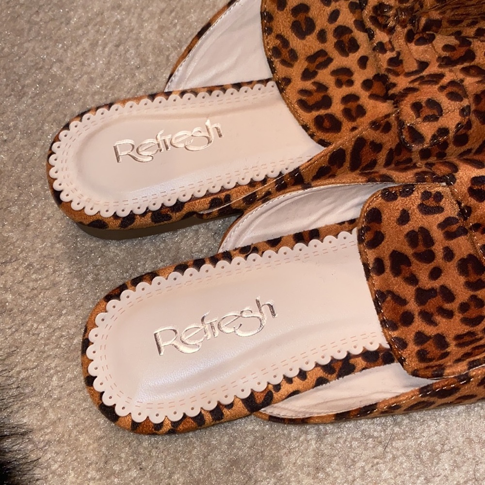 New! Leopard mules πππ - Picture 6 of 6